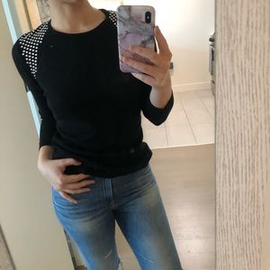 Vince Camuto Studded Sweater